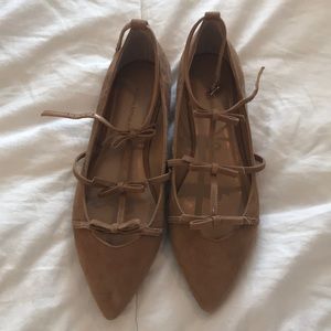 Banana republic flats never worn.